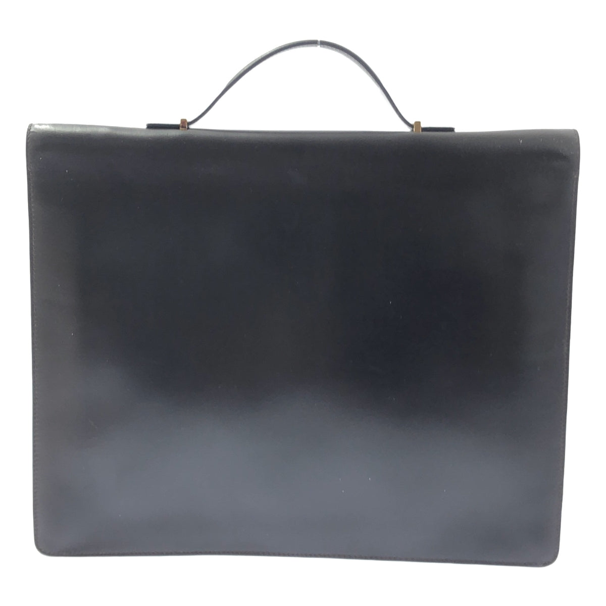 HERMES / 愛馬仕 | KELLY CROSS Kelly Cross Box 小牛皮公事包 〇M 鐫刻 | 深棕色 | 女款