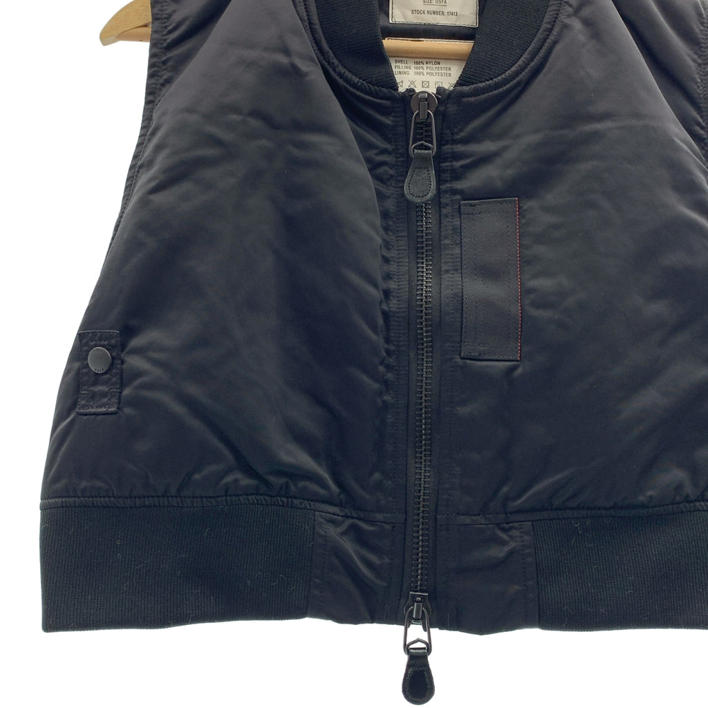 HYKE / 하이크 | 2023AW | TYPE MA-1 CROPPED TOP MA-1 크롭 탑스 베스트 | F | 여성