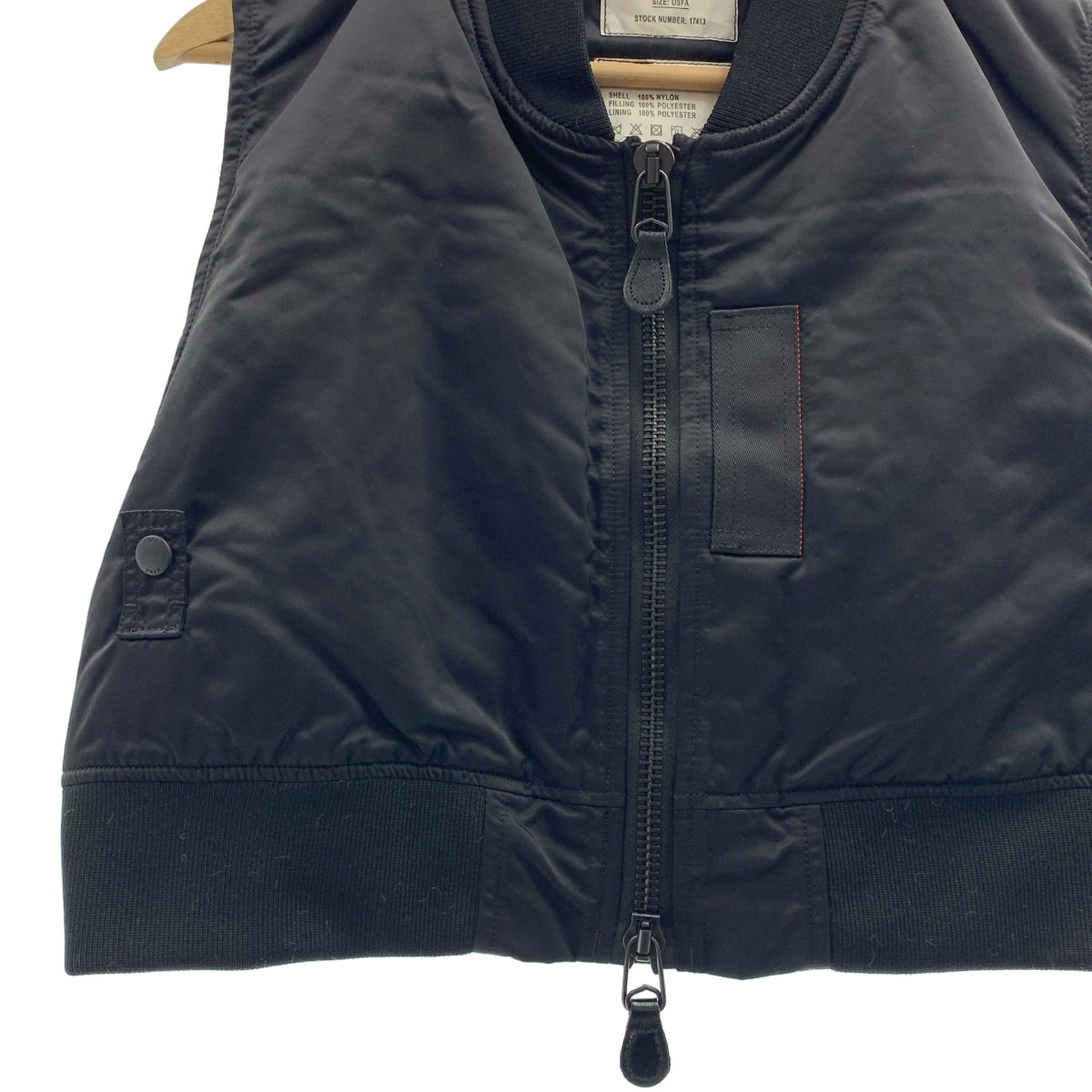 HYKE / ハイク | 2023AW | TYPE MA-1 CROPPED TOP MA-1 クロップドトップス ベスト | F | レディース