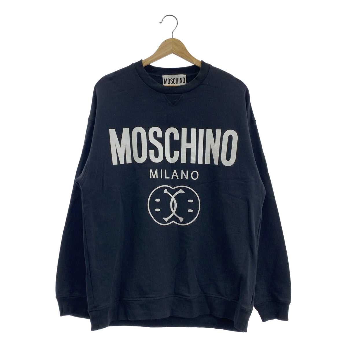 MOSCHINO | 棉質標誌運動衫 | 尺寸 46 |