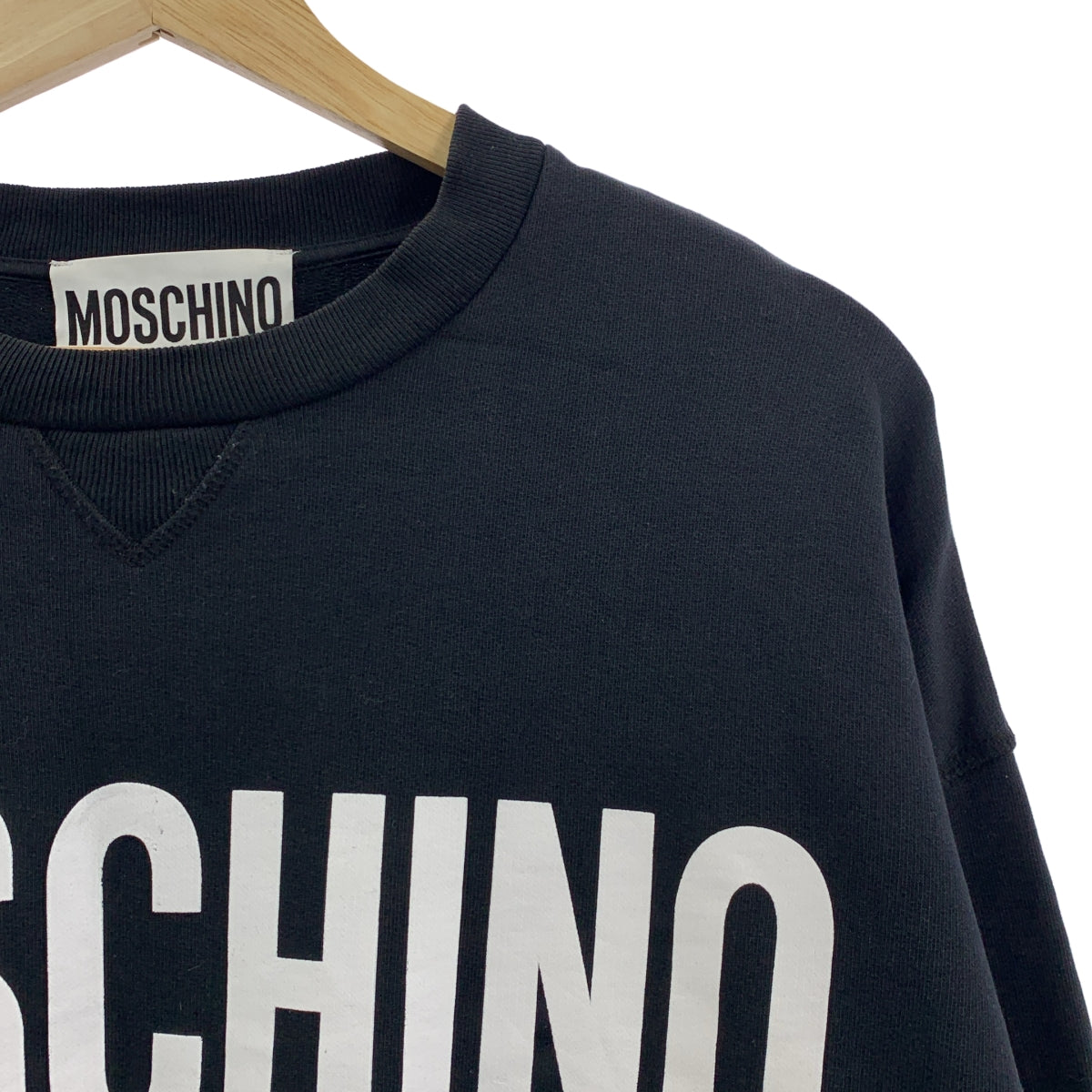 MOSCHINO | 棉質標誌運動衫 | 尺寸 46 |