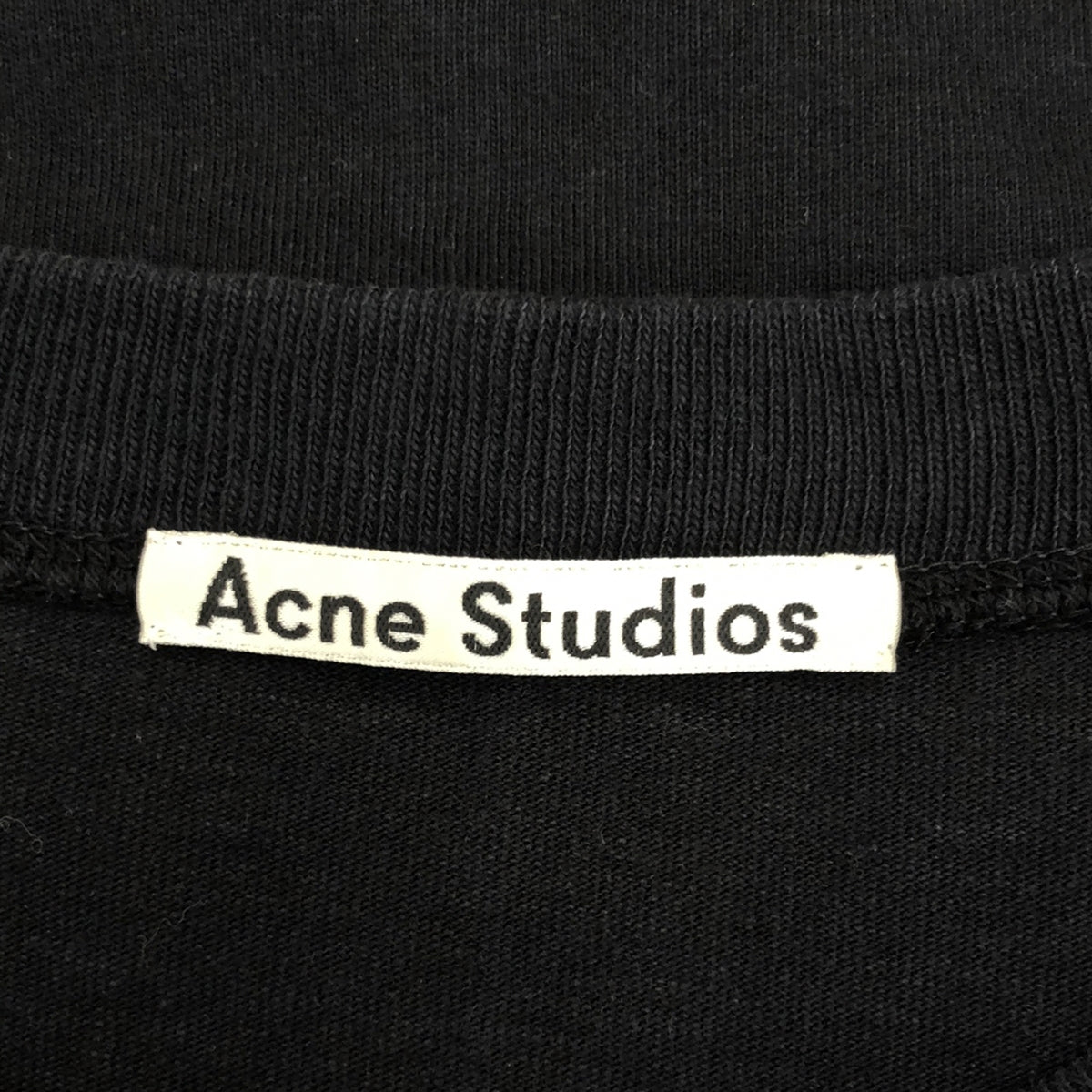 Acne Studios / アクネストゥディオズ | 反転ロゴプリント Ｔシャツ | L | メンズ