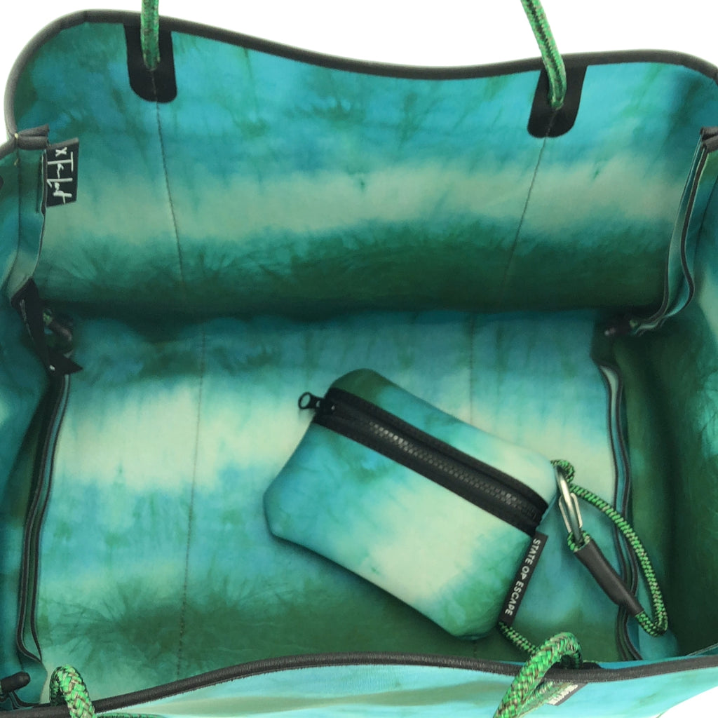 逃脫狀態 | x Taina Larot Ron Herman 獨家逃脫手提包 | 綠/藍/白 | 女士