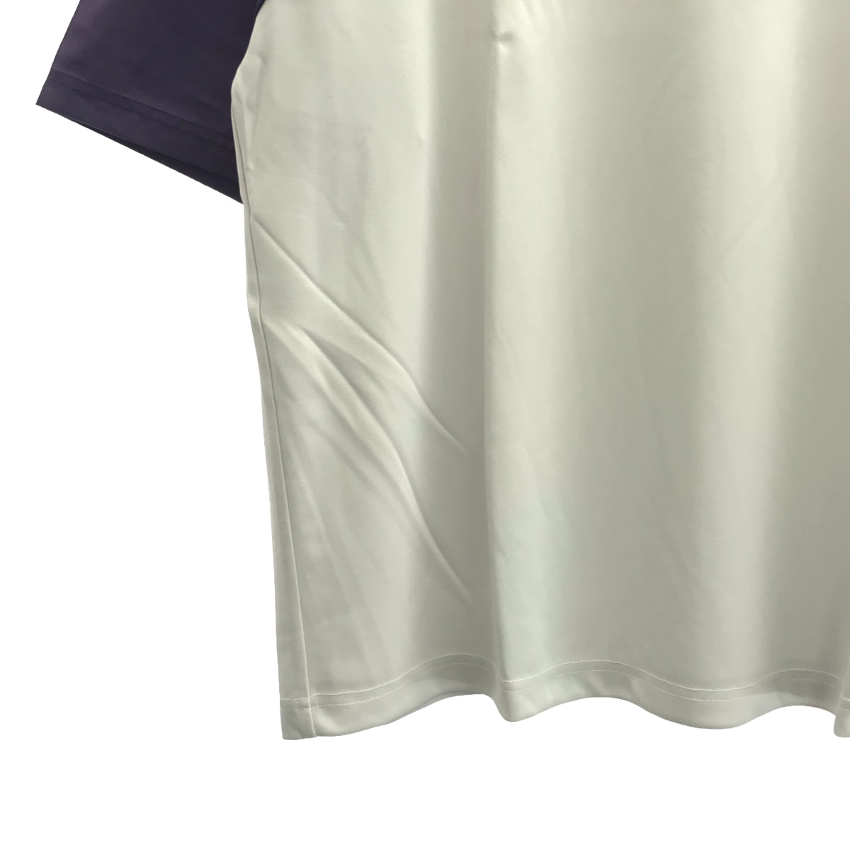 [New] prasthana / Prasthana | bi-color v neck T-shirt | M | Gray | Men's