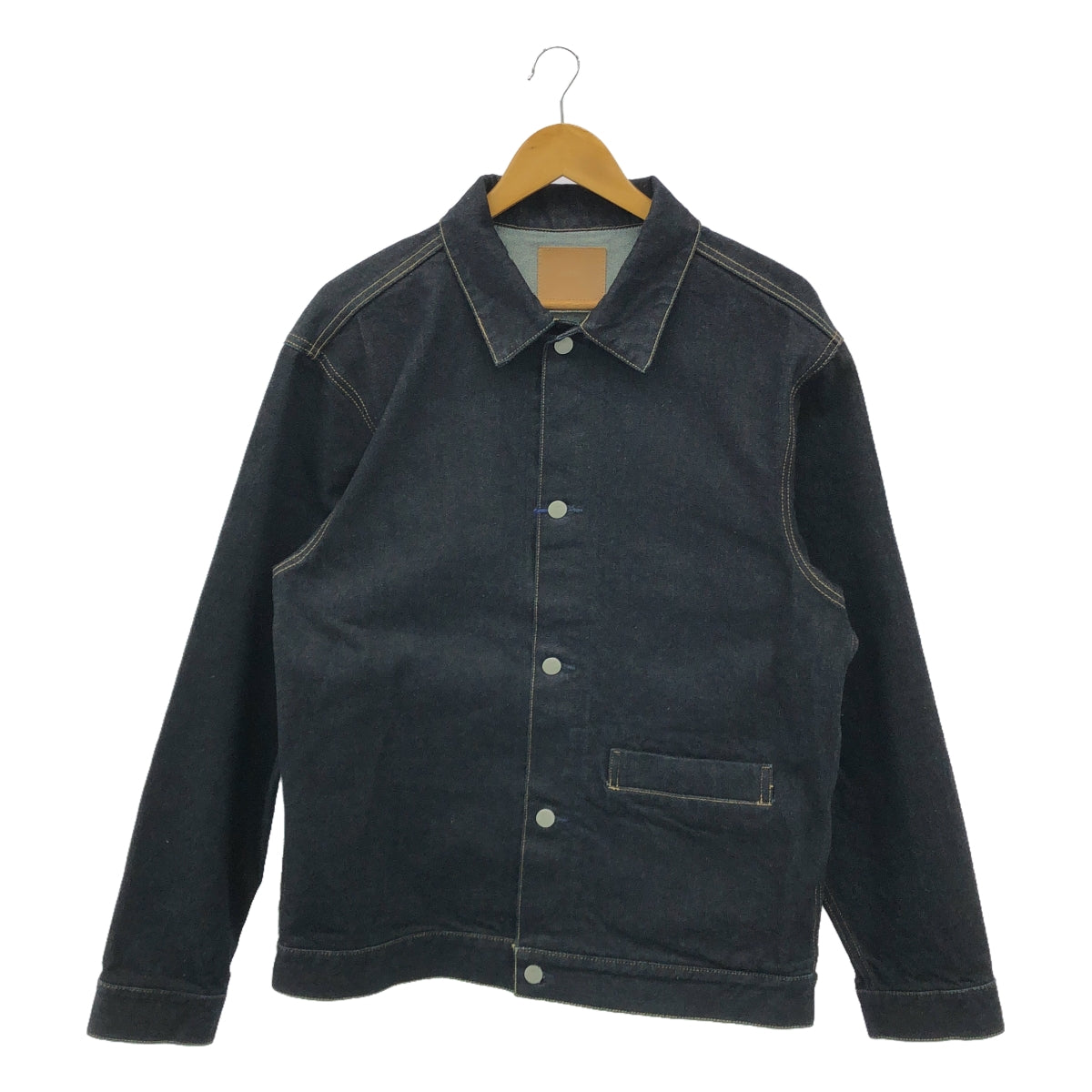 【미품】 HATSKI / 하츠키 | Denim Jacket / HTK-23011 13.6oz 세르빗치 데님 재킷 | 3 | 인디고 | 남성