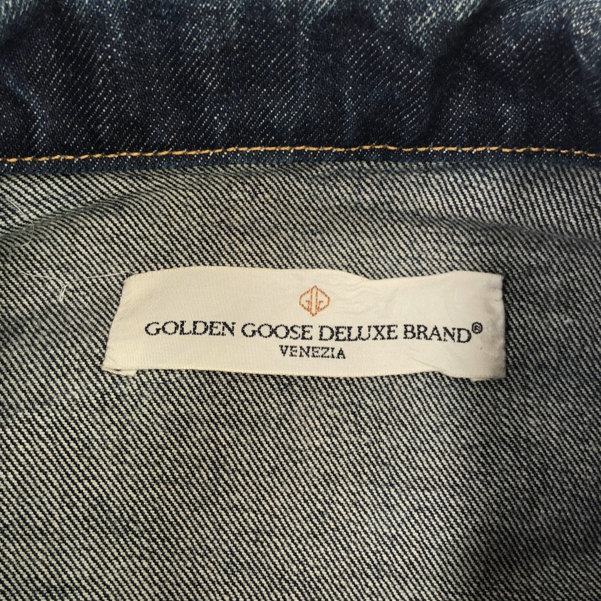 [Good Condition] GOLDEN GOOSE | Denim Side Zip Belted Jacket | XS | Indigo | Women's