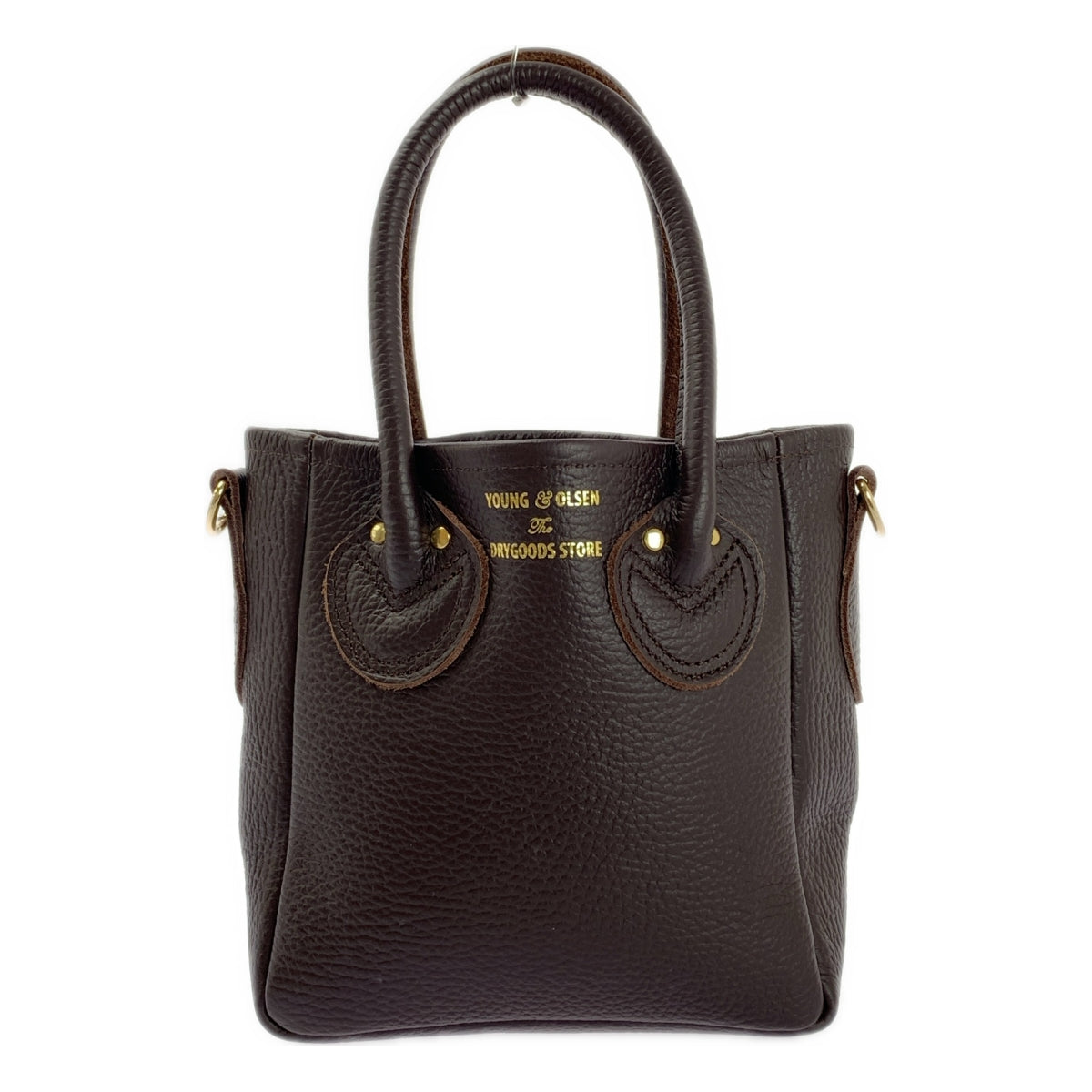 YOUNG &amp; OLSEN / 영과 올센 | the DRYGOODS STORE / EMBOSSED LEATHER TOTE 양각 가죽 토트 미니 가방 |