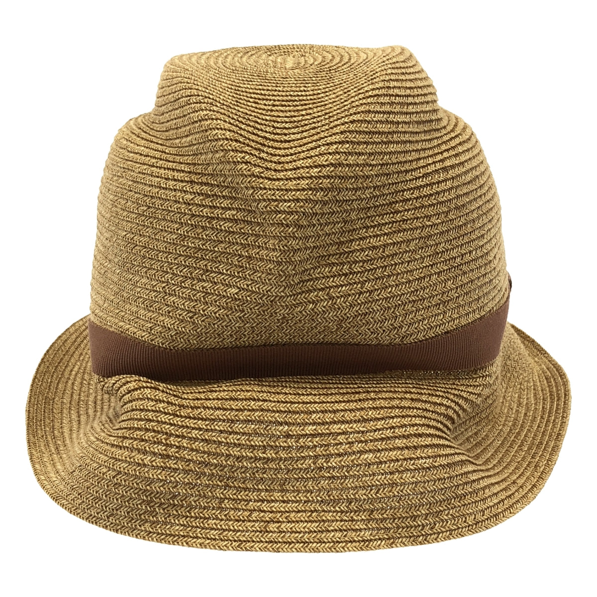 mature ha. / マチュアーハ | BOXED HAT 7cm brim grosgrain ribbon ペーパー ボックスハット |