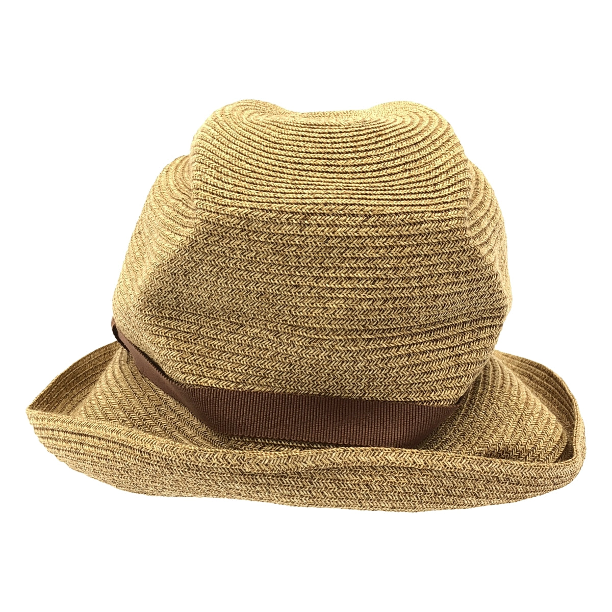 mature ha. / マチュアーハ | BOXED HAT 7cm brim grosgrain ribbon ペーパー ボックスハット |