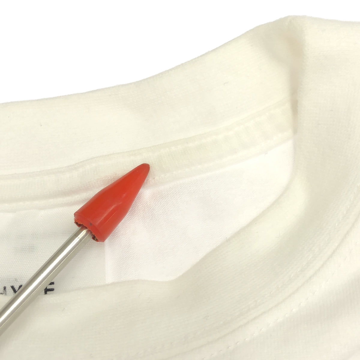 HYKE | 棉質短版T卹 | 尺寸 1 | 白色 | 女款