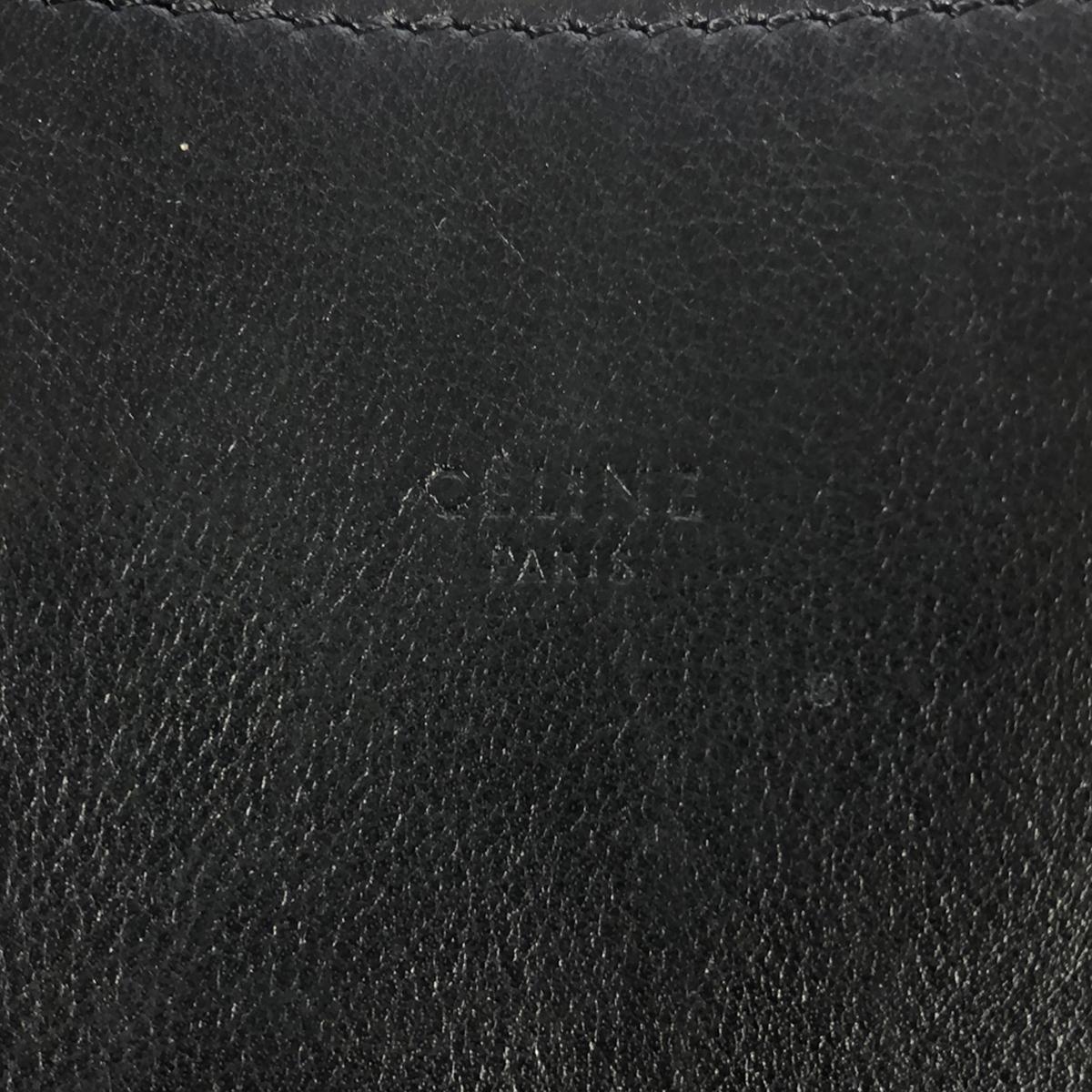 CELINE / 셀린느 | 피비기 호리존탈 하마 가죽 토트 백 | 블랙 | 여성