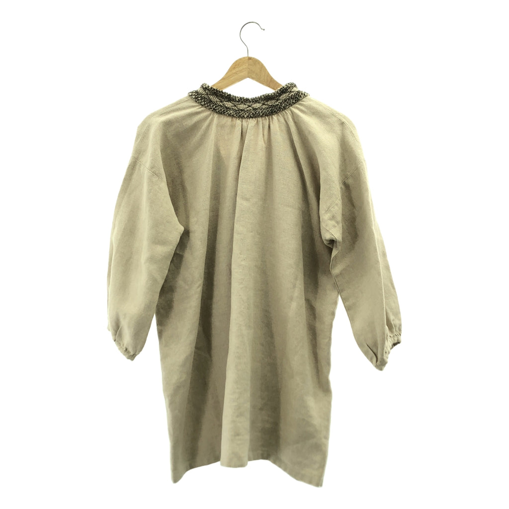 Deuxieme Classe / 두지엠 클래스 | 린넨 엠브로이더리 키넥 블라우스 |