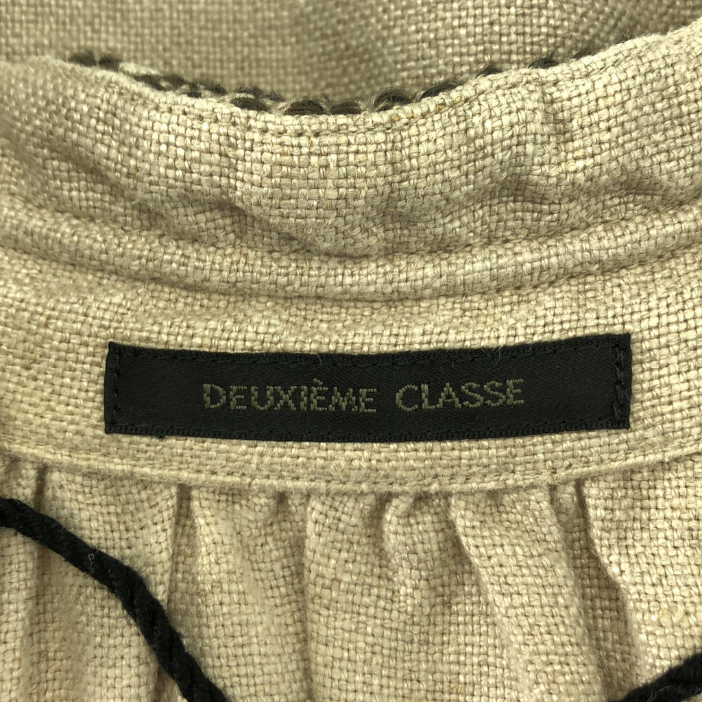 Deuxieme Classe / 두지엠 클래스 | 린넨 엠브로이더리 키넥 블라우스 |