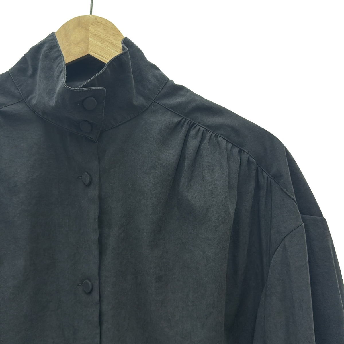 CLANE / クラネ | CRASH VINTAGE PUFF BLOUSE ブラウス | 2 | ブラック | レディース