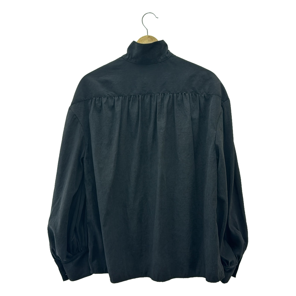 CLANE / クラネ | CRASH VINTAGE PUFF BLOUSE ブラウス | 2 | ブラック | レディース