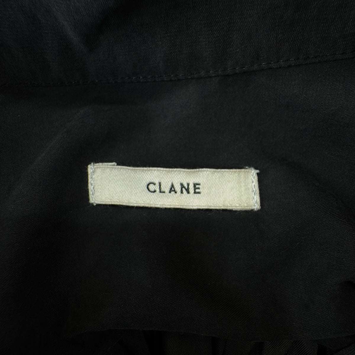 CLANE / クラネ | CRASH VINTAGE PUFF BLOUSE ブラウス | 2 | ブラック | レディース