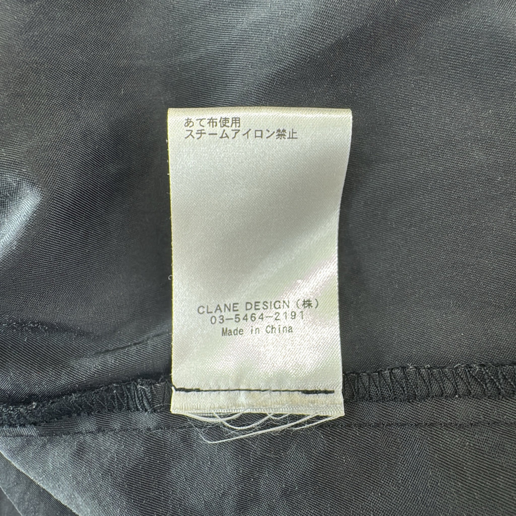 CLANE / クラネ | CRASH VINTAGE PUFF BLOUSE ブラウス | 2 | ブラック | レディース