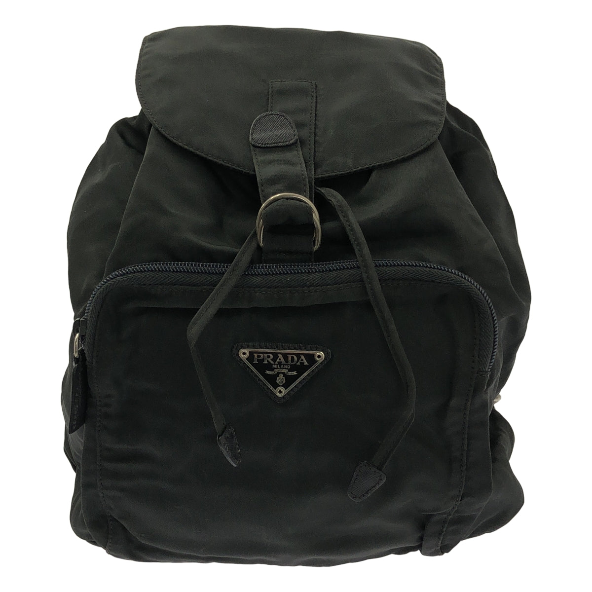 PRADA / プラダ | テスート 三角ロゴプレート ナイロン バックパック