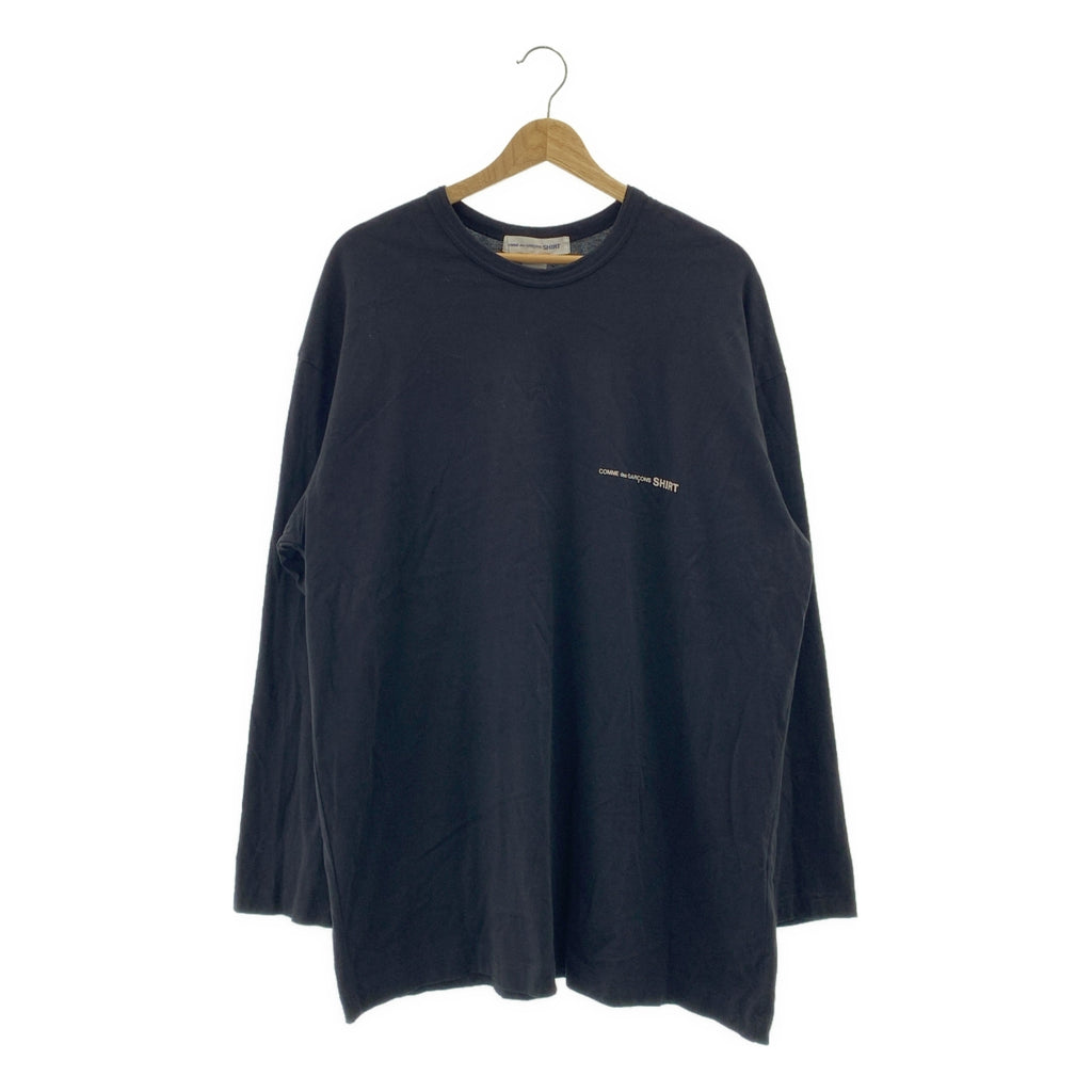 COMME des GARÇONS 襯衫 | Logo印花寬鬆長袖T卹 | L碼 | 男士