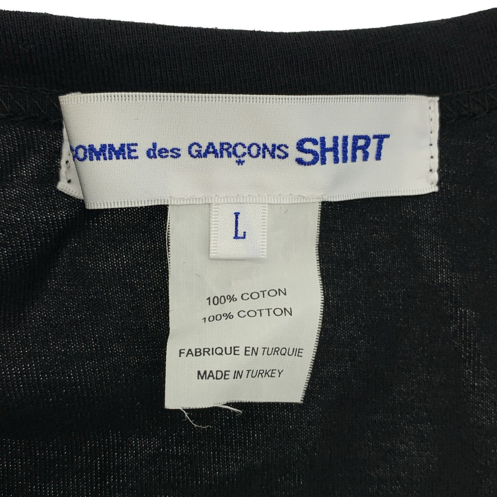 COMME des GARÇONS 襯衫 | Logo印花寬鬆長袖T卹 | L碼 | 男士