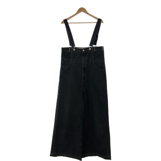 PRANK PROJECT / プランクプロジェクト | Loose Waist Two-way Salopette Pants ルーズウエスト 2Way サロペット デニムパンツ | F | レディース