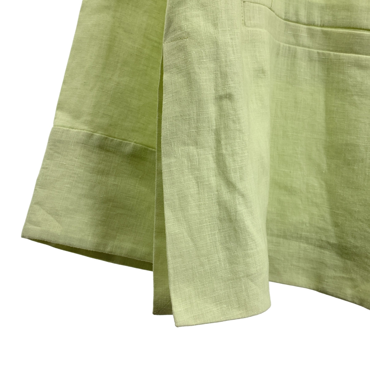 ebure / エブール | 2023SS | ボタニカルリネン ドロップショルダージャケット | 38 | グリーン | レディース