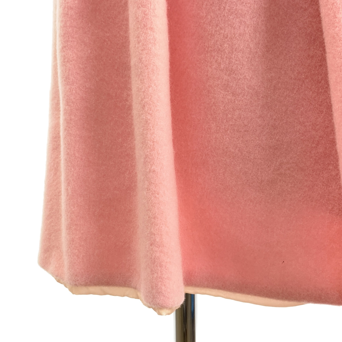 【美品】  AKIKOAOKI / アキコアオキ | creamy coat ウール ステンカラー コート | F | ピンク | レディース