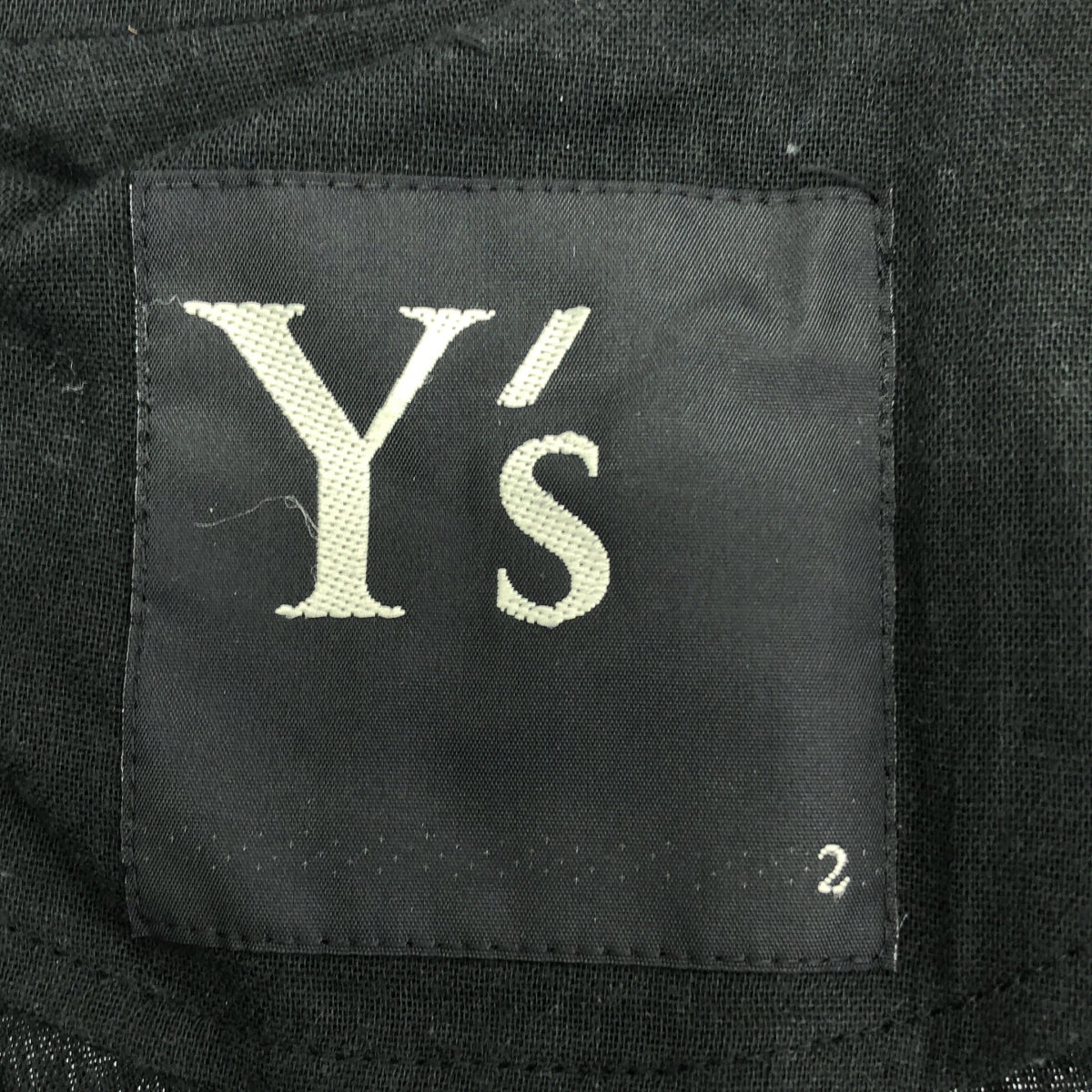 Y's / Y's Yohji Yamamoto | 2012 秋冬 | 內外剪裁單排扣外套 | 尺寸 2 | 女款