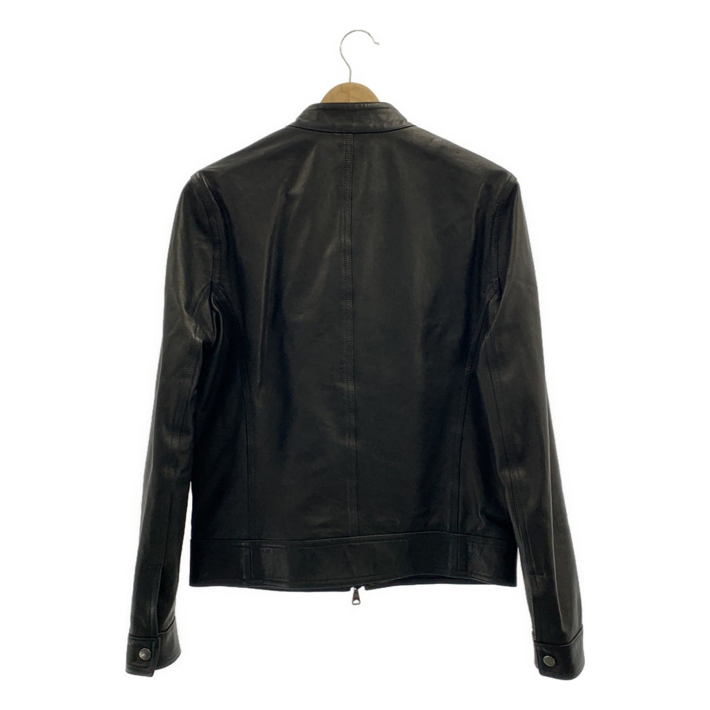 EMMETI / エンメティ | JURI ラムスキン レザー ライダースジャケット | 44 | メンズ