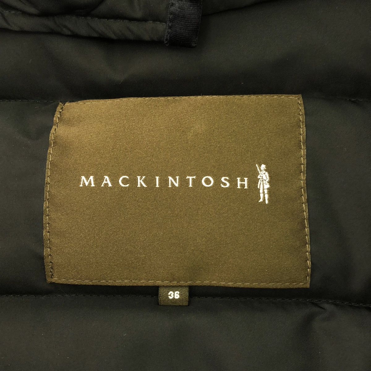 MACKINTOSH / マッキントッシュ | LDS ALLANTON ダウンコート | 36 | ブラック | レディース
