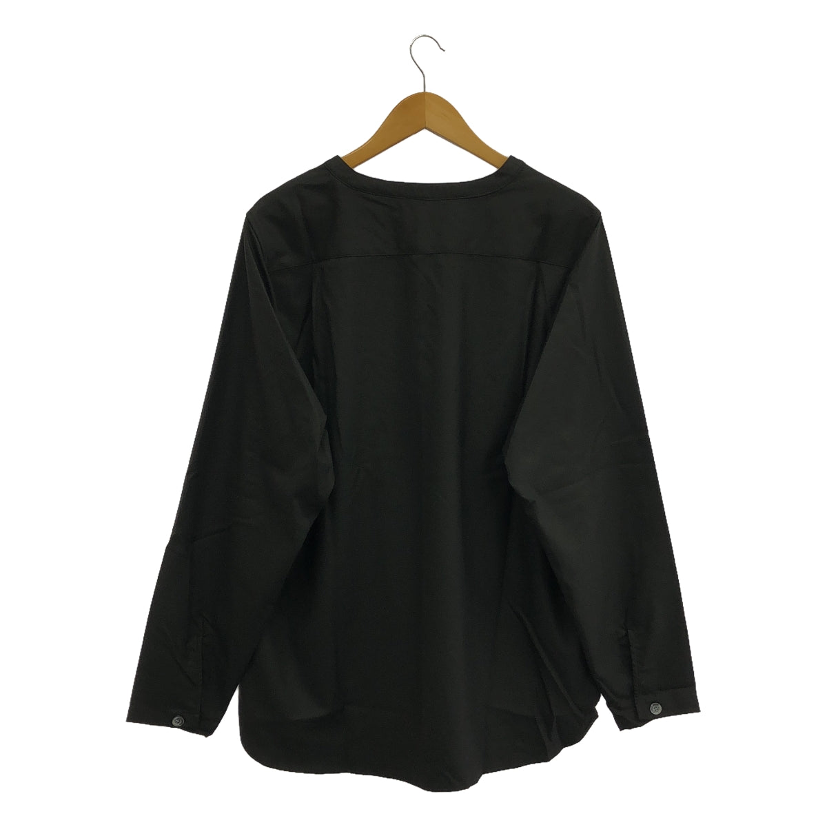 [New] prasthana / Prasthana | lace up fatigue shirt / shirt | M | Black | Men's