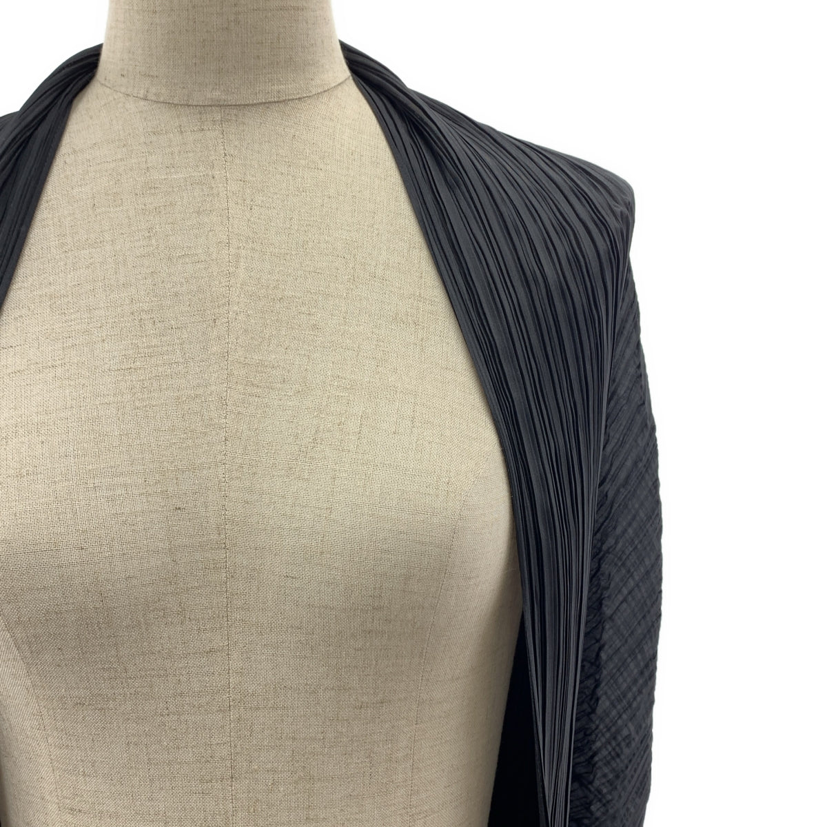 PLEATS PLEASE ISSEY MIYAKE / 플리츠프리즈 이세이 미야케 | BASIC MADAME-T / 대형 스톨 하오리 |