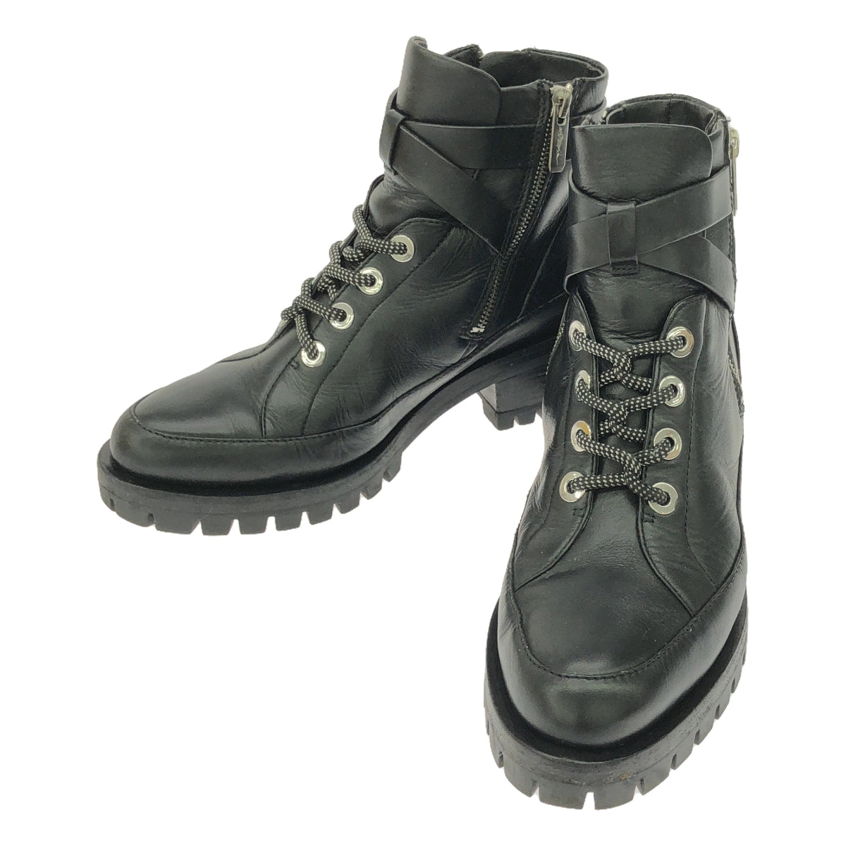 3.1 Phillip Lim / スリーワンフィリップリム | レースアップショートブーツ | ブラック | レディース