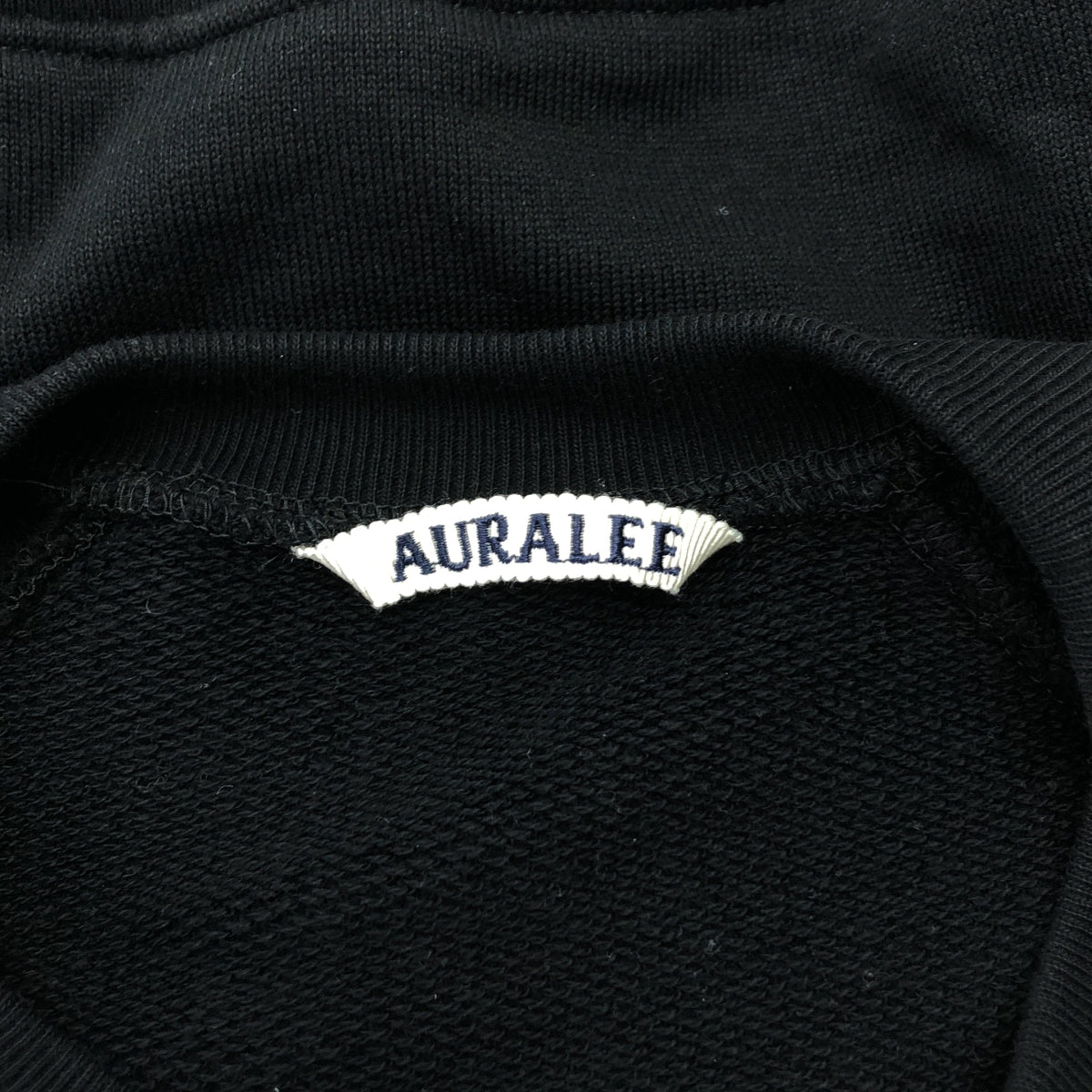 AURALEE / オーラリー | SMOOTH SOFT SWEAT P/O 裏起毛 オーバーサイズ トレーナー | 1 | ブラック | レディース