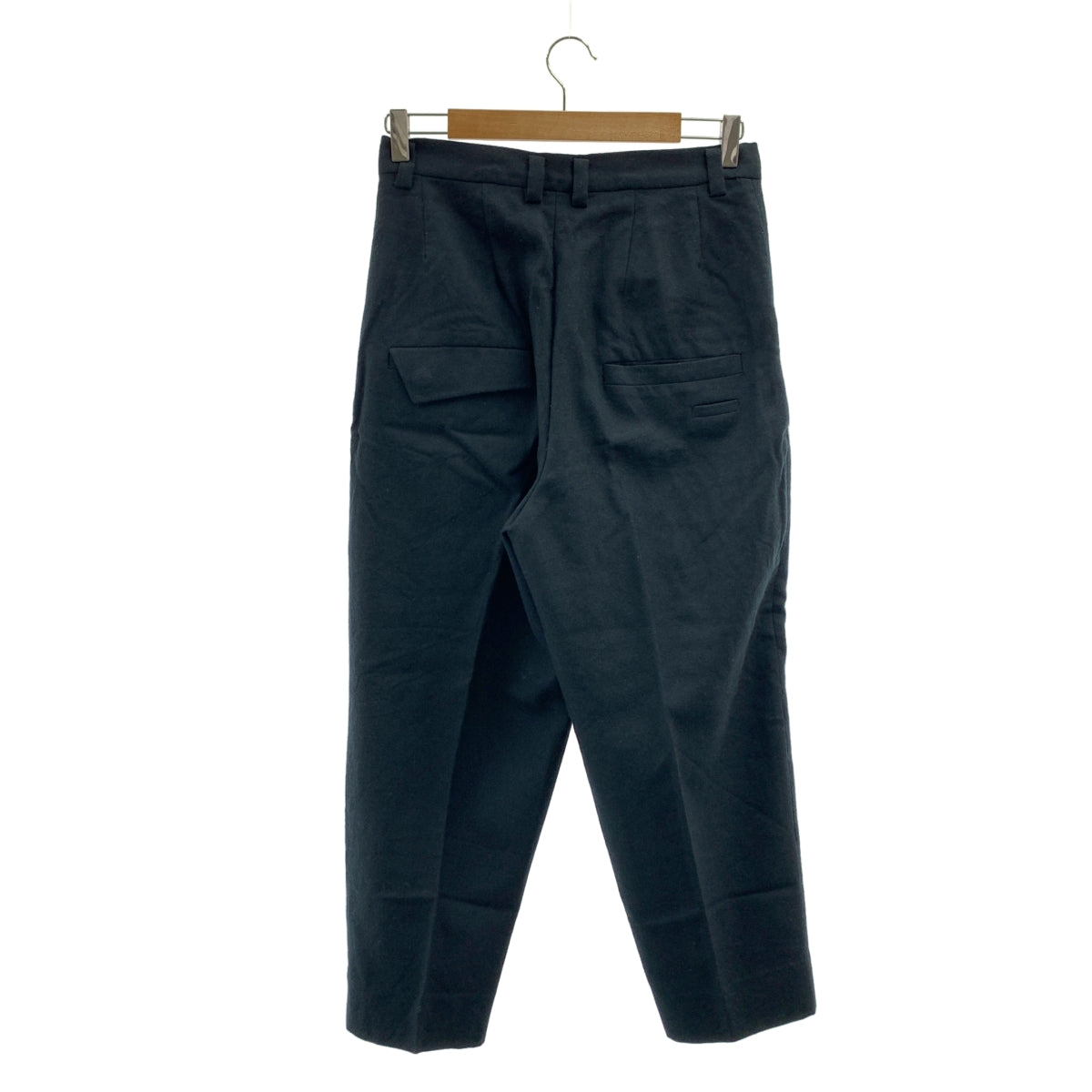 Dulcamara / ドゥルカマラ | ウール タック テーパードパンツ | 0 | レディース