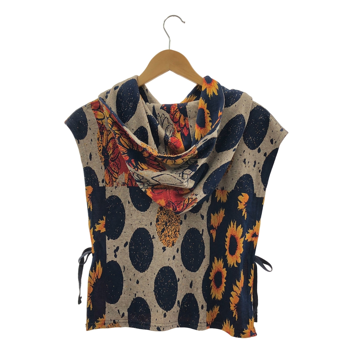 Engineered Garments | 連帽衫 - 向日葵針織/全提花針織背心連帽衫 |