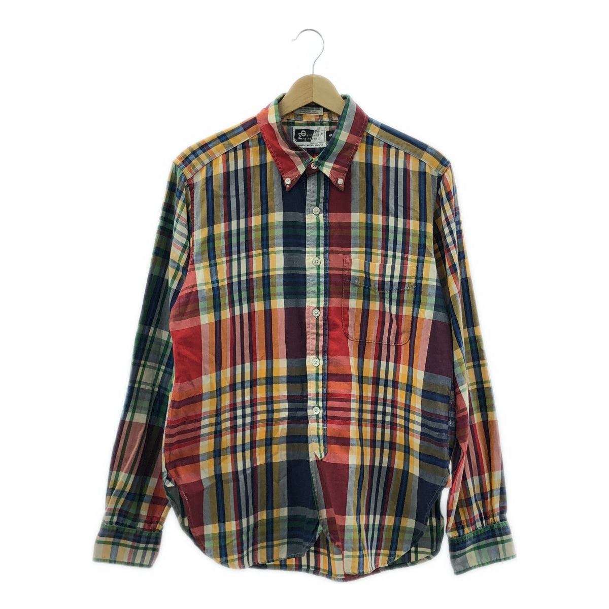 Engineered Garments / エンジニアドガーメンツ | 19C BD SHIRT チェック ボタンダウン シャツ | S | マルチカラー | メンズ
