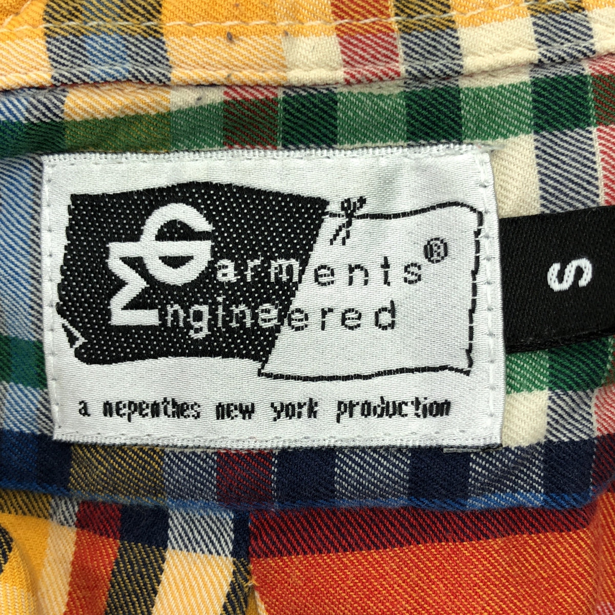 Engineered Garments | 19C BD SHIRT 格紋羈扣襯衫 | S | 多色 | 男款