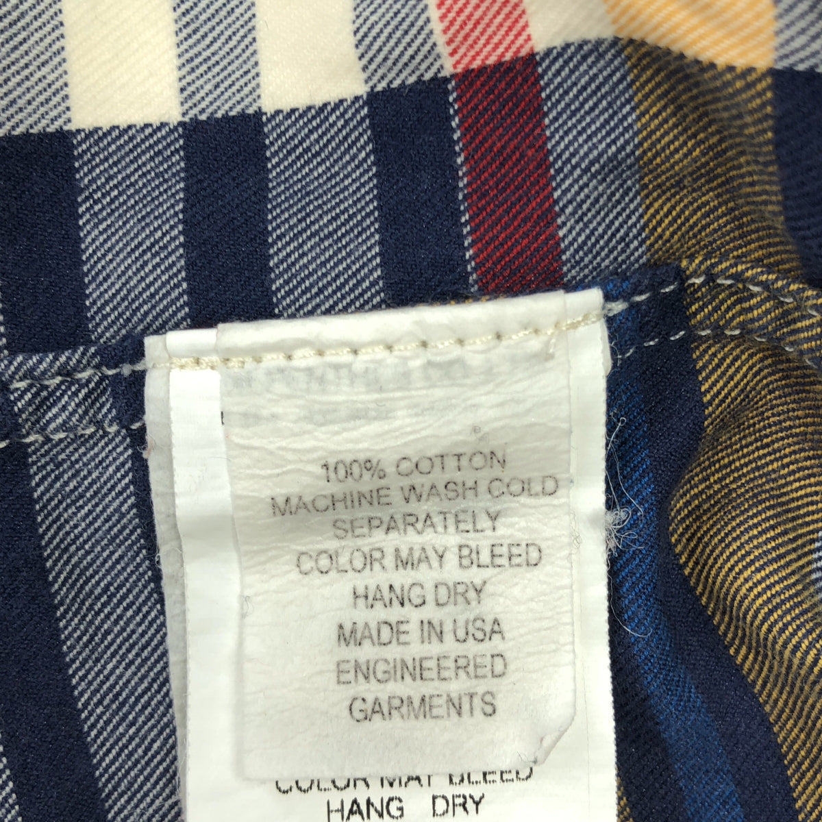 Engineered Garments | 19C BD SHIRT 格紋羈扣襯衫 | S | 多色 | 男款