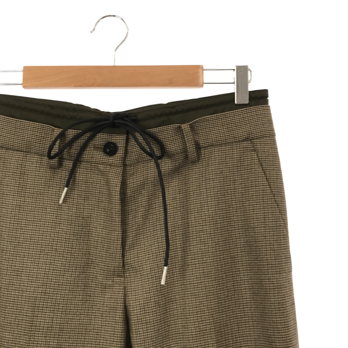 [Good Condition] sacai | Drawstring Tailored Pants | Size 3 | Multicolor | Women's