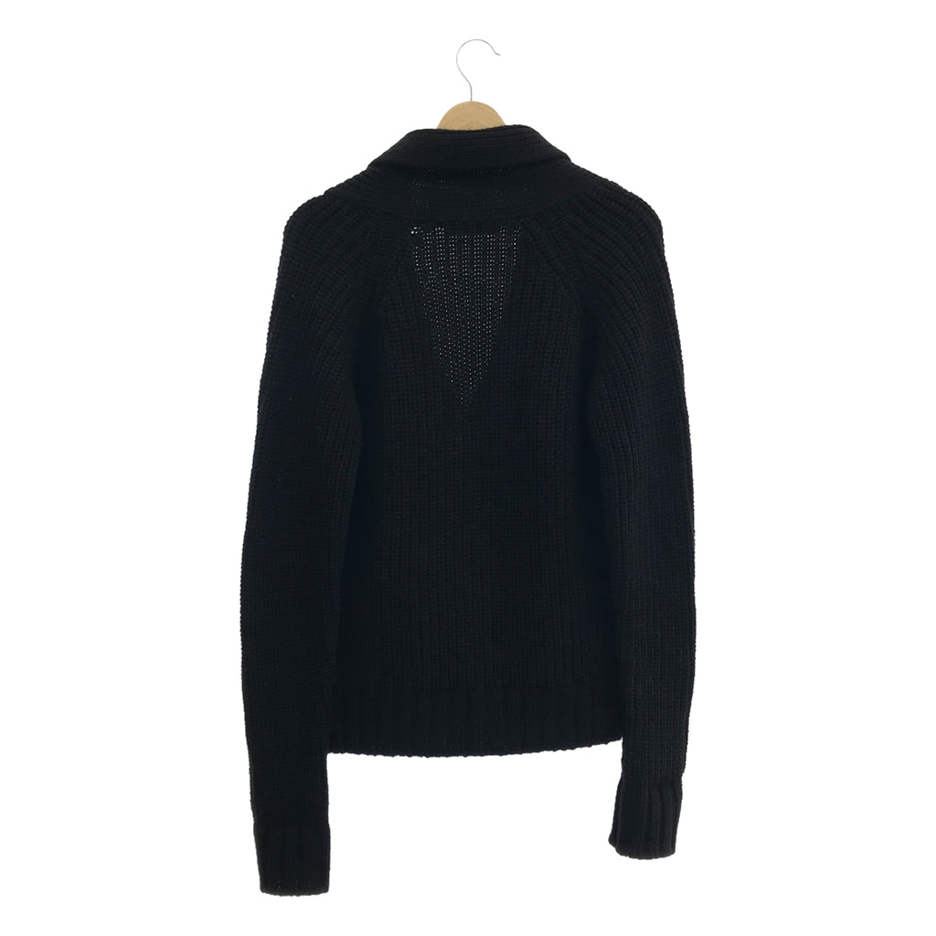 DOLCE＆GABBANA / ドルチェ＆ガッバーナドルガバ | ショールカラー ニット カーディガン | 44 | ブラック | メンズ