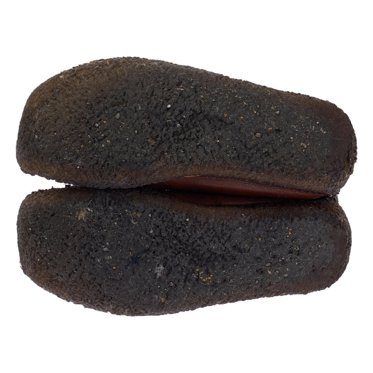 Padmore&Barnes / パドモア&バーンズ | クレープソール レザー モカシン ワラビーブーツ | 8 | ブラウン | メンズ