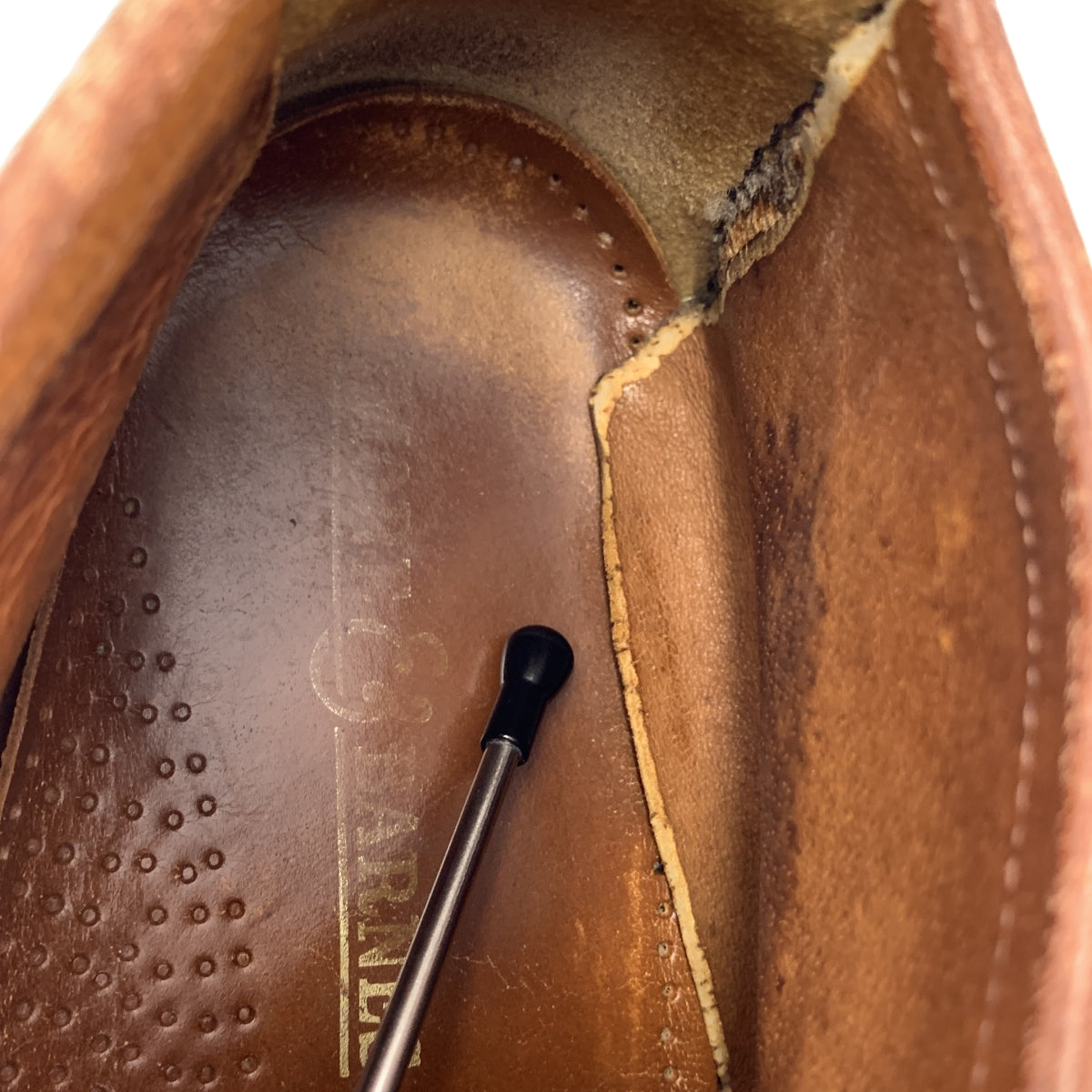 Padmore&Barnes / パドモア&バーンズ | クレープソール レザー モカシン ワラビーブーツ | 8 | ブラウン | メンズ