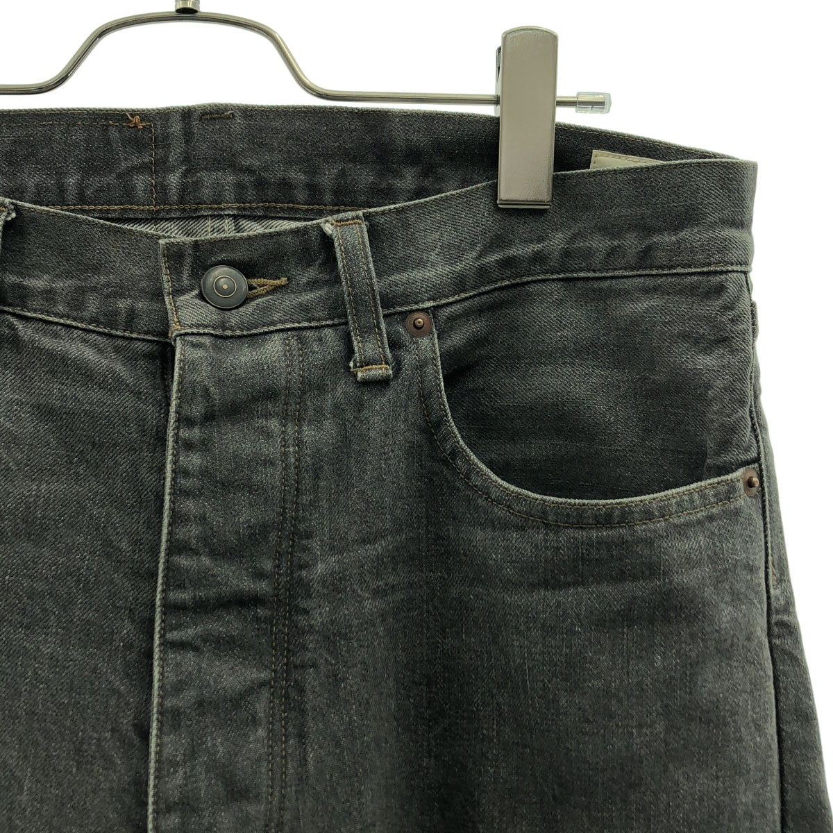 blurhms / ブラームス | 13.5oz Selvage Denim Pants STANDARD デニムパンツ | 2 | ブラック | メンズ