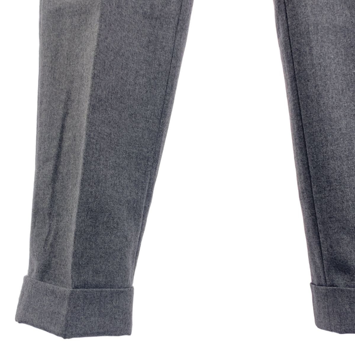 INCOTEX / インコテックス | × BEAMS F ビームスエフ別注 SUPER100sウール SLIM FIT スラックス | 42 | ミディアムグレー | メンズ