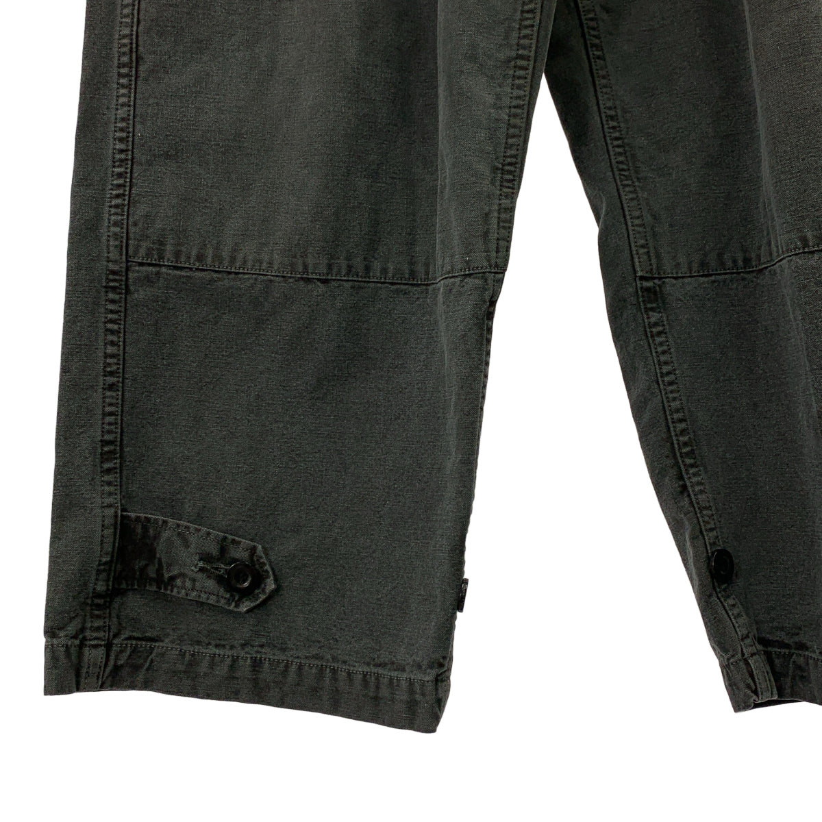 OUTIL / 우티 | PANTALON BLESLE M-47 코튼 헴프 데미지 가공 카고 팬츠 | 11 | 맨즈