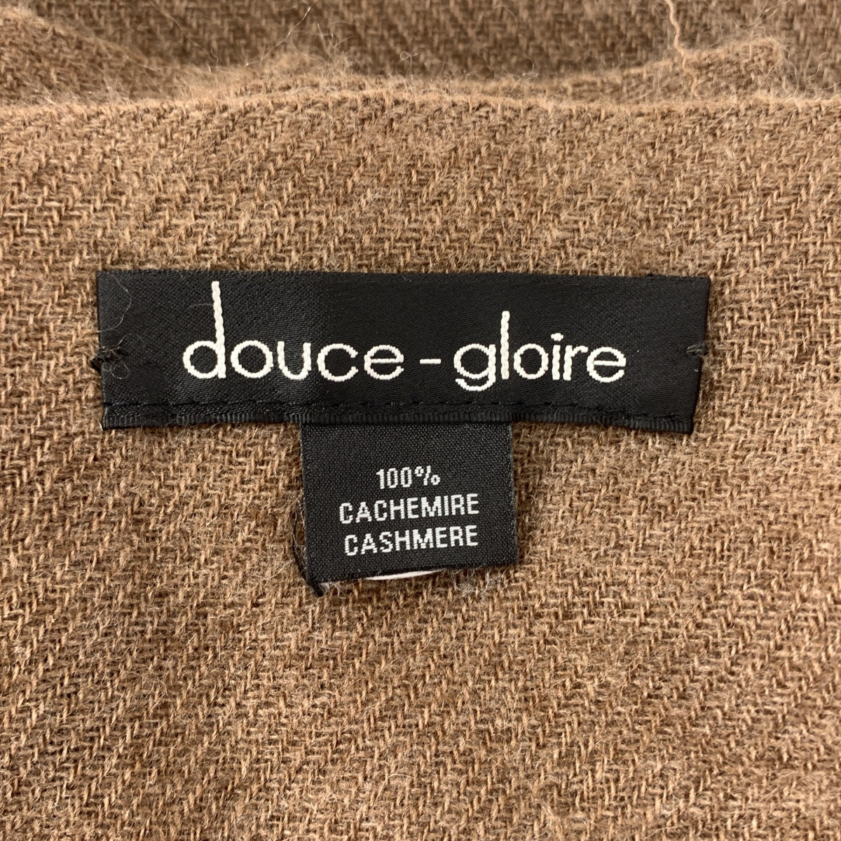 douce gloire / ドゥーズグロワール | Deuxieme Classe取扱 cashmere STAR STOLE カシミヤ スター ストール |