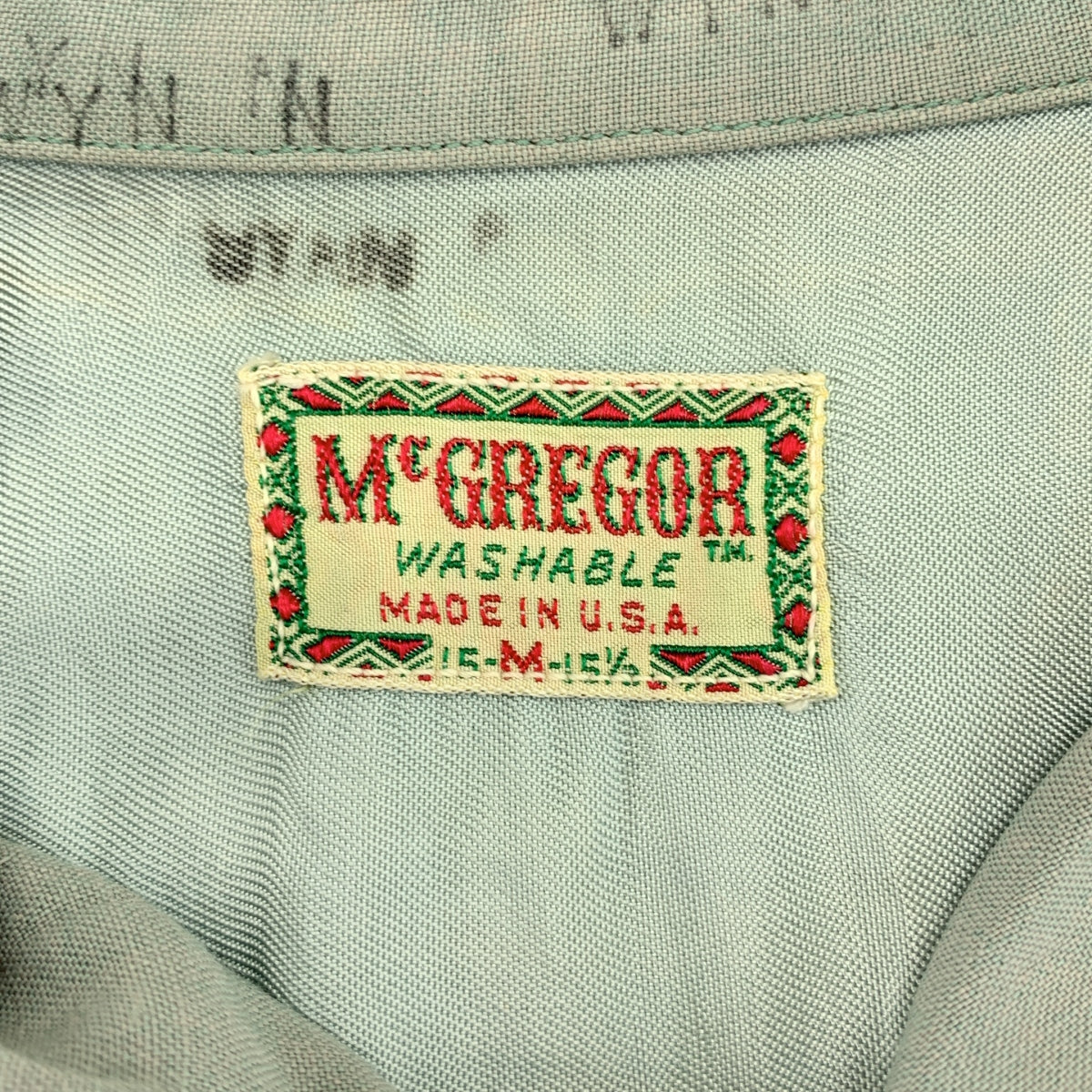 復古 / 復古服裝 | McGREGOR / 20 世紀 50 年代敞領襯衫 |