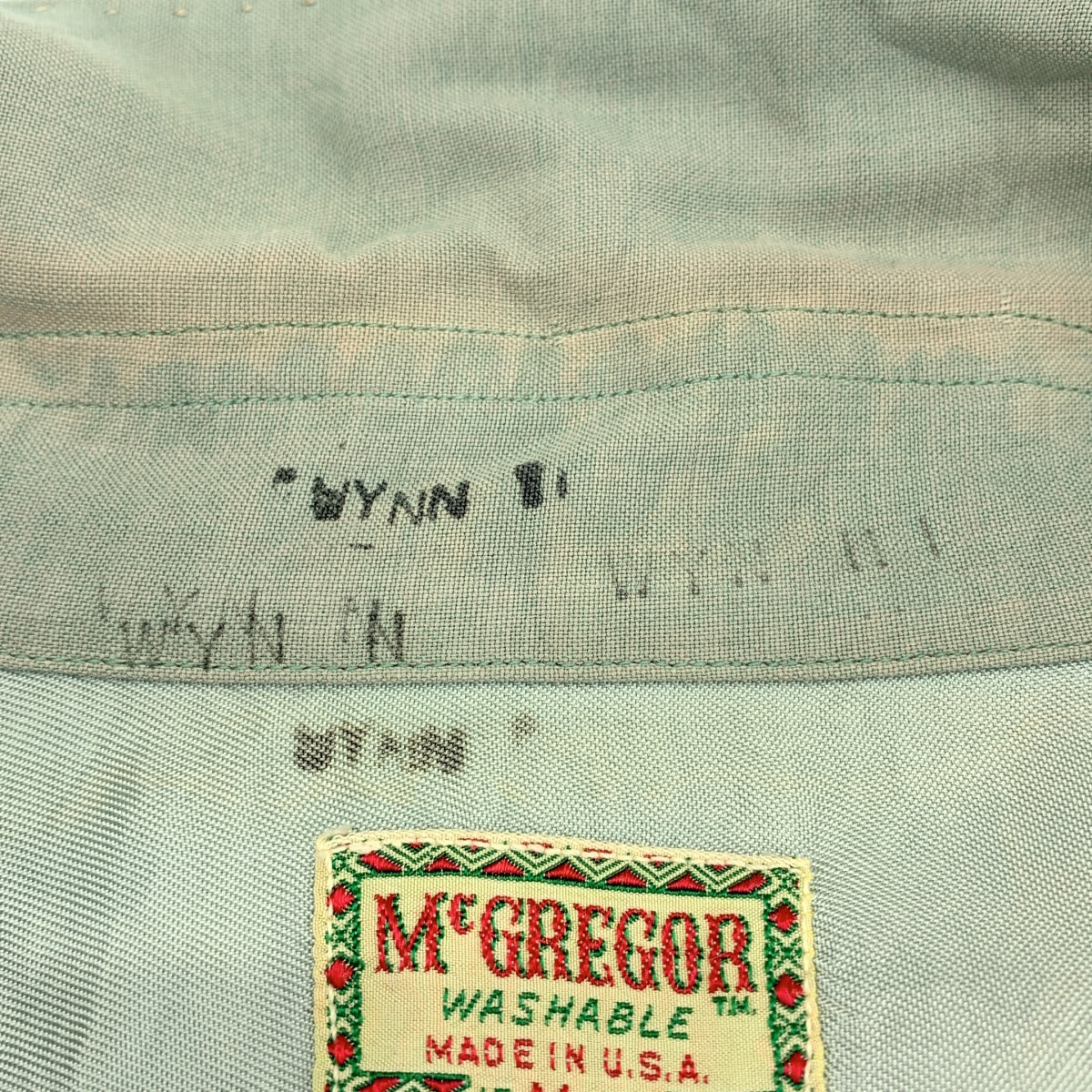 復古 / 復古服裝 | McGREGOR / 20 世紀 50 年代敞領襯衫 |