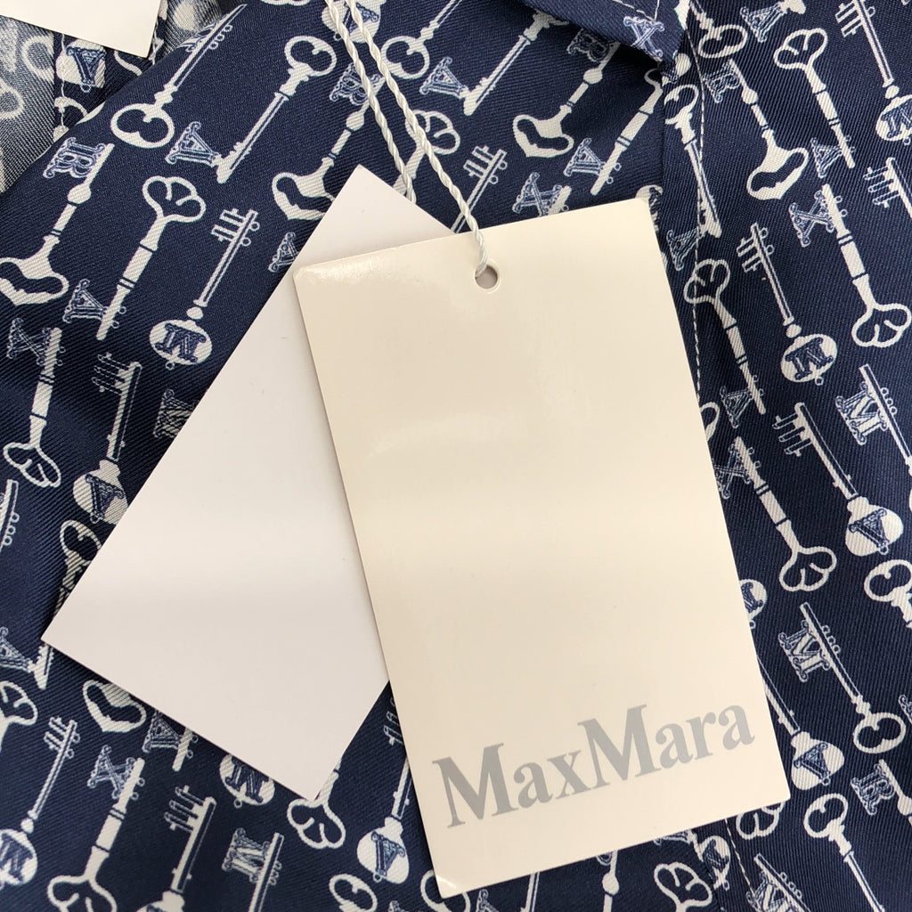 Max Mara / 맥스 마라 | 실크 총 무늬 벨티드 원피스 | 36 | 여성